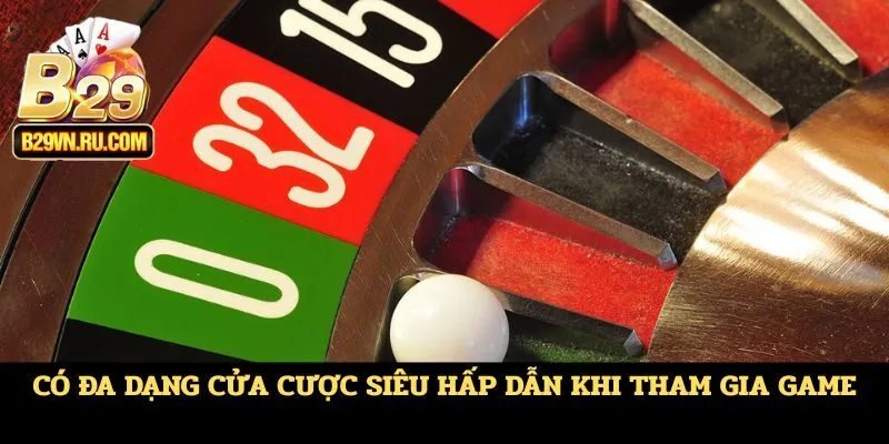 Có đa dạng cửa cược siêu hấp dẫn khi tham gia game