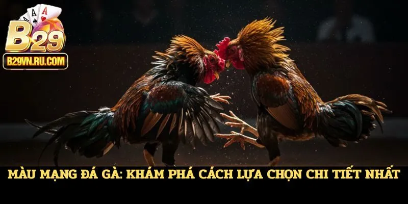 Màu mạng đá gà